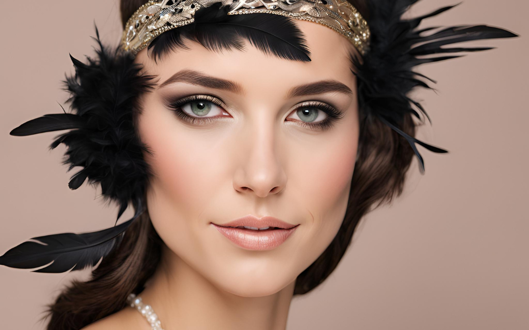 Flapper Feather Headband