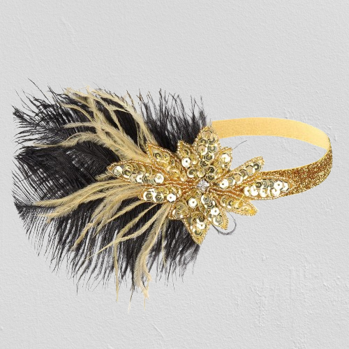 flapper-feather-headband