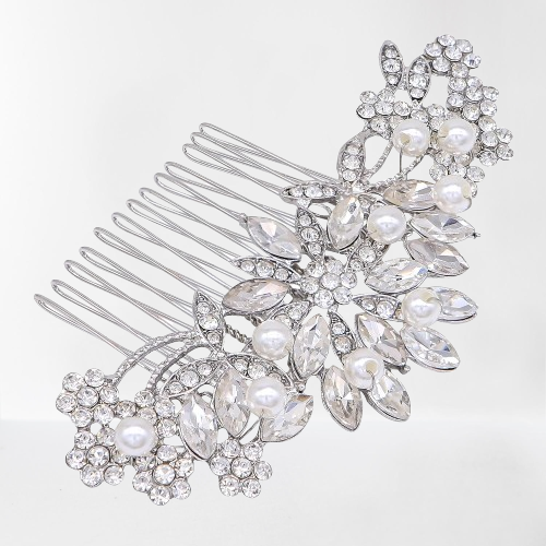 silver-rhinestone-hair-combs